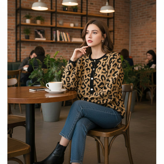 Wildwood Leopard Cardigan
