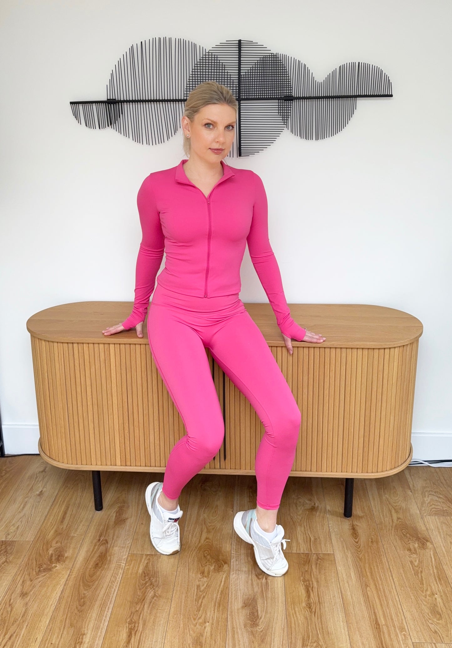 Full-Zip Long-Sleeve Athletic Jacket