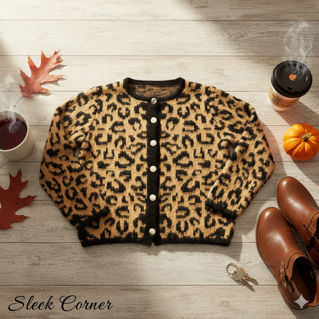 Wildwood Leopard Cardigan